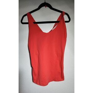Prana‎ Quinn Lightweight Chakara Top Neon Orange Women's Size XL
